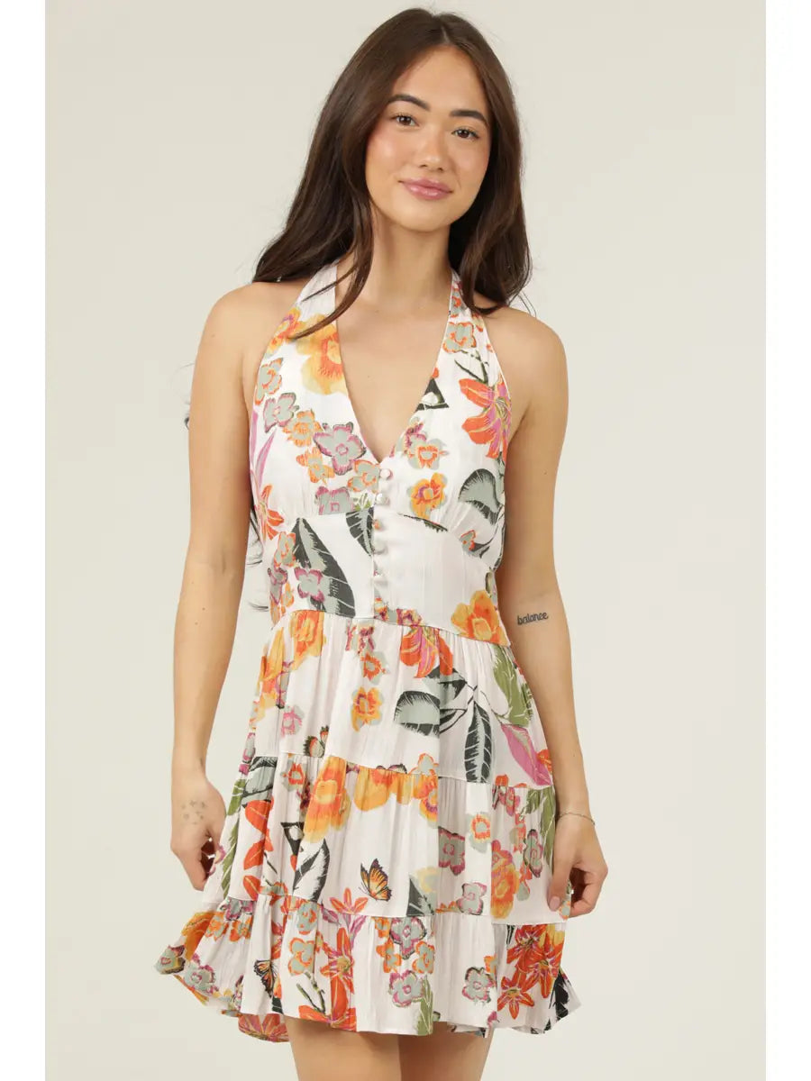 Kayla Halter Dress