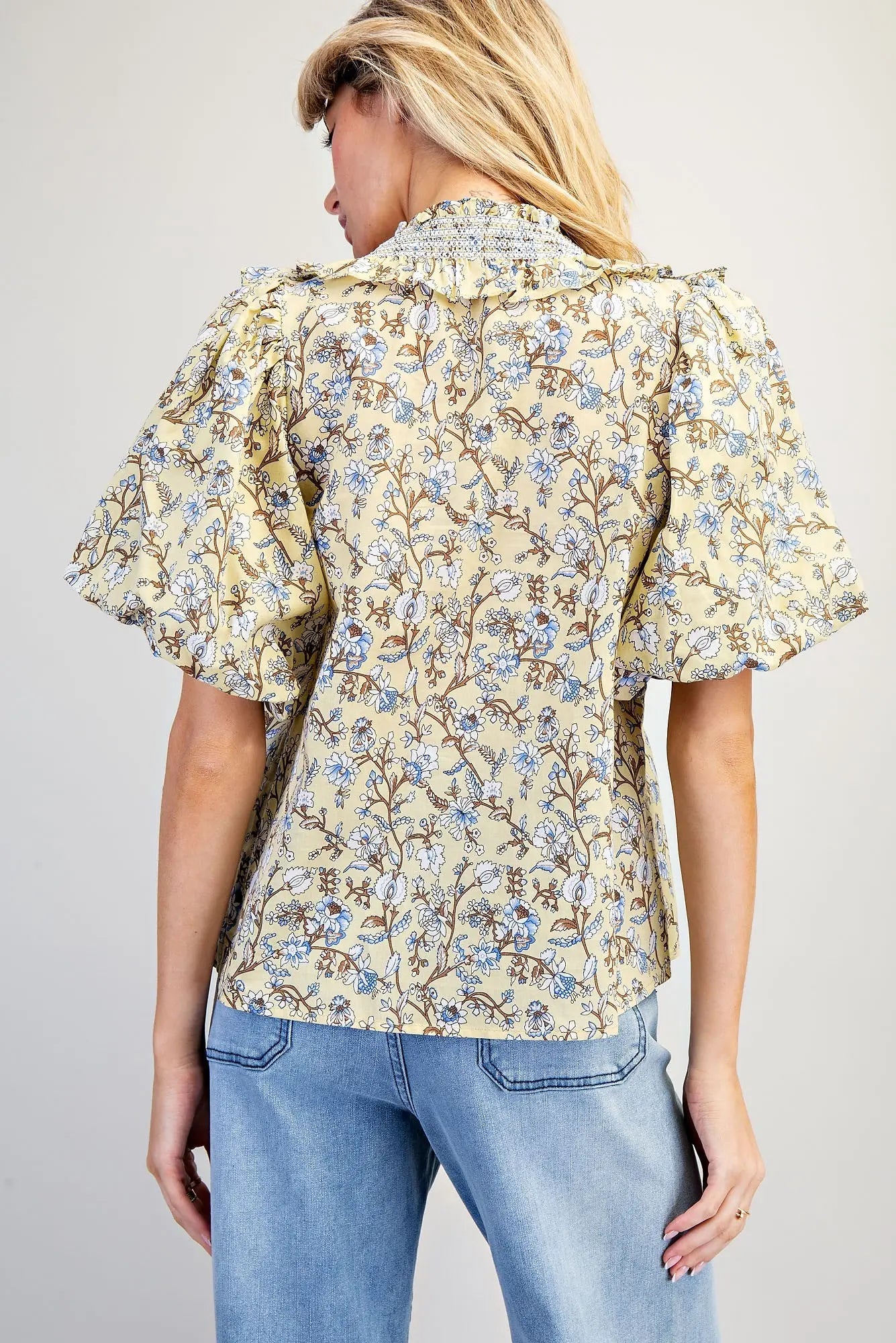 Evelyn Floral Top