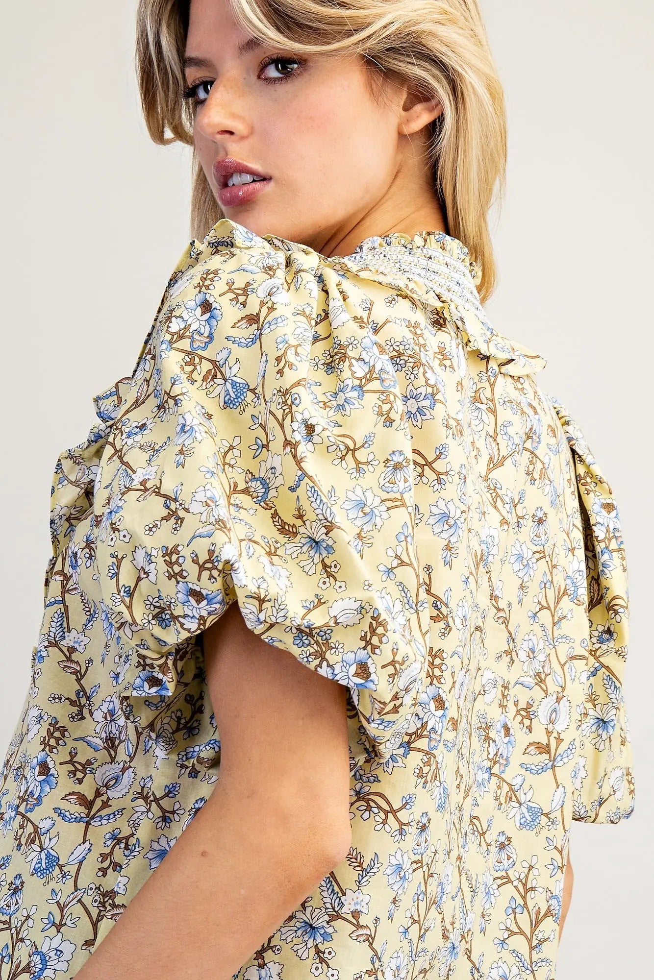 Evelyn Floral Top