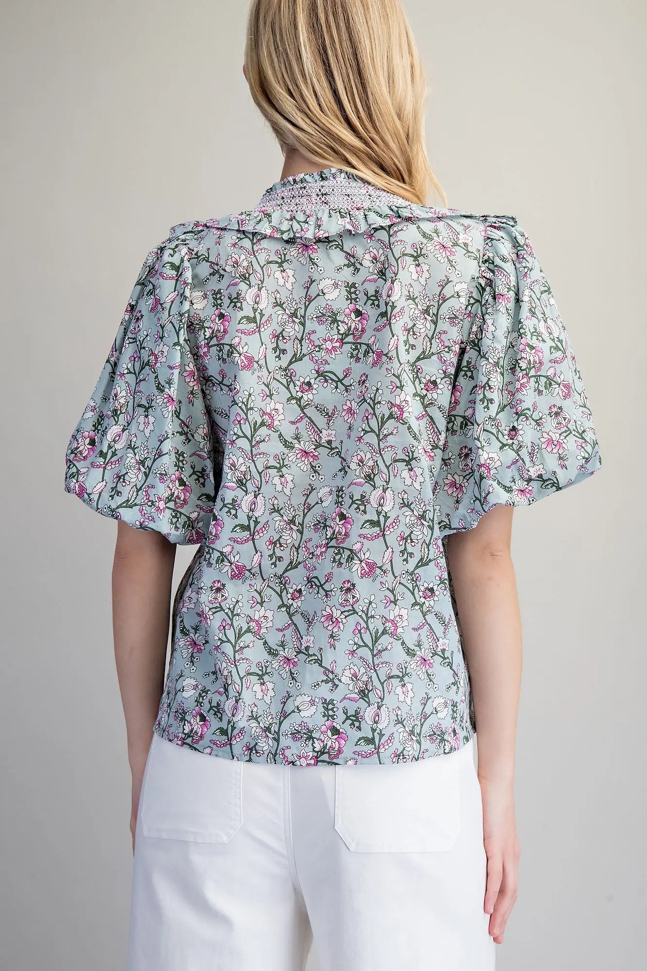 Evelyn Floral Top
