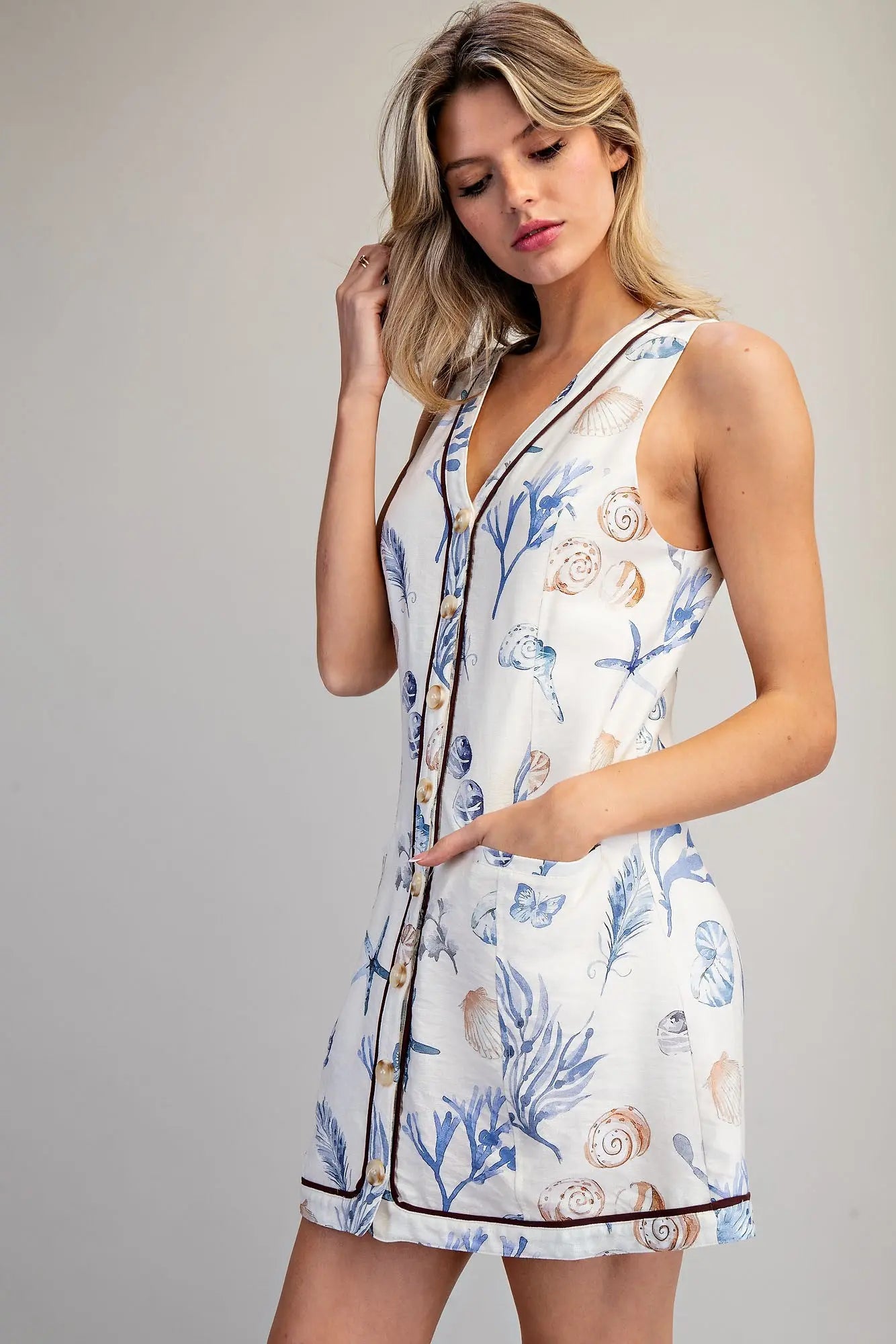The Sydney Coastal Mini Dress