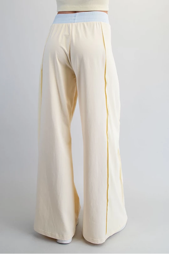 Brooke Contrast High Waist Pants