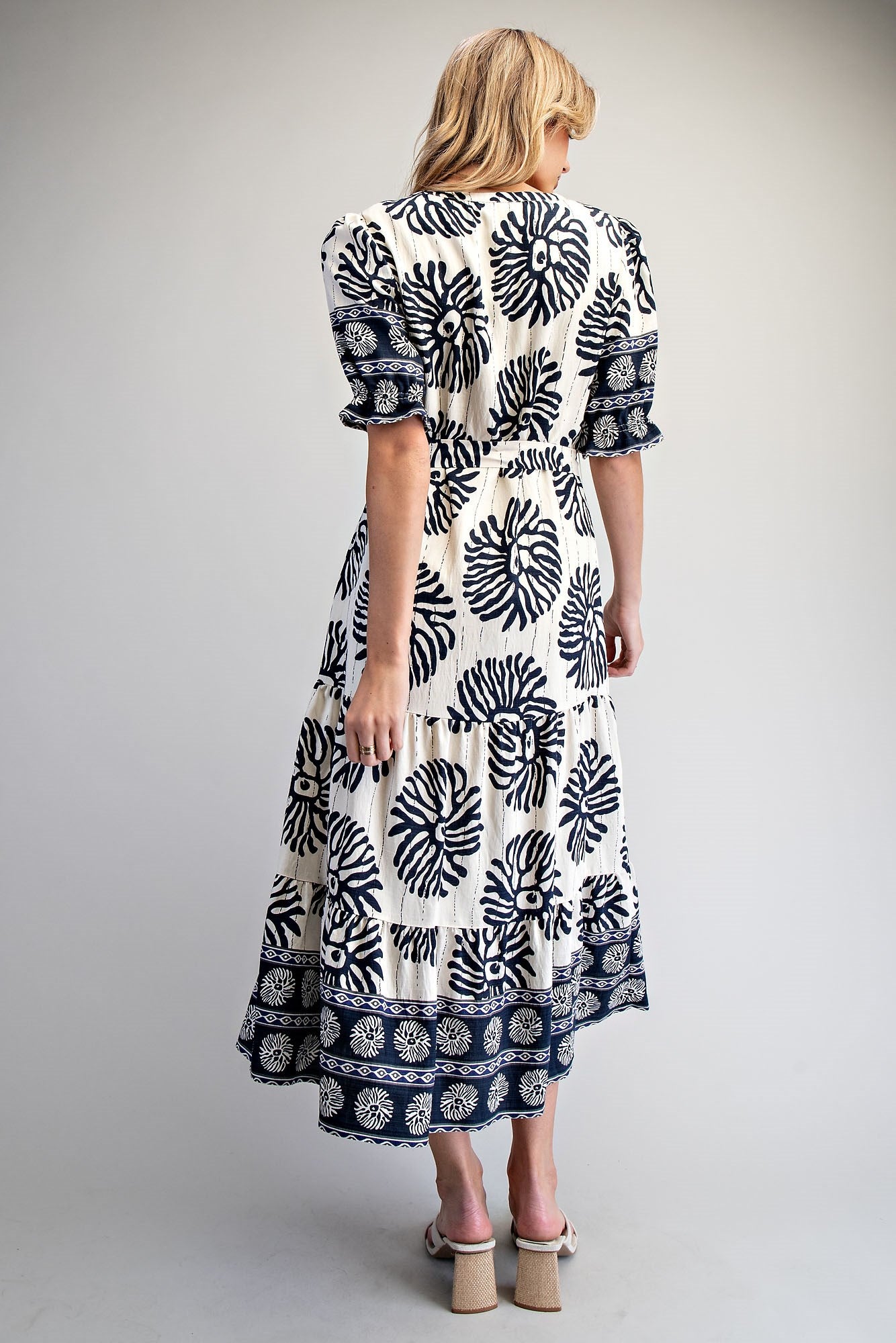 The Cassandra Floral Midi Dress
