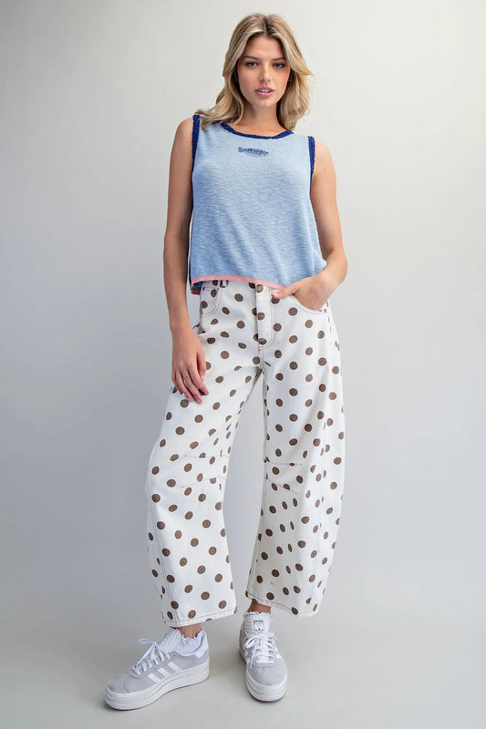 The Daphne Beaded Fish Knit Top