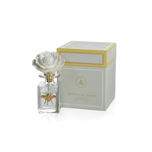 Zodax Botanical Oasis Porcelain Diffuser-Fig Vetiver/Bee