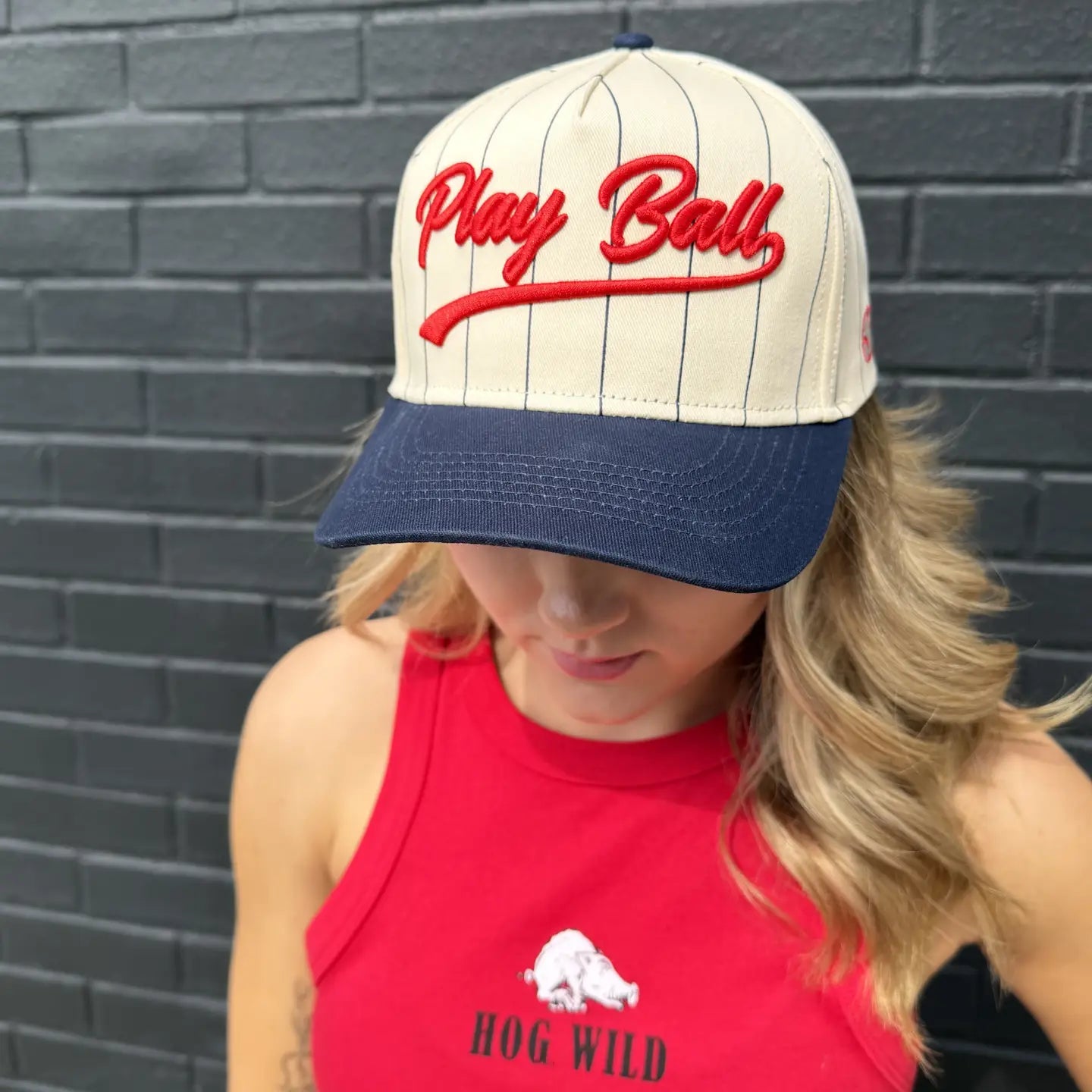 Play Ball Vintage Trucker Hat