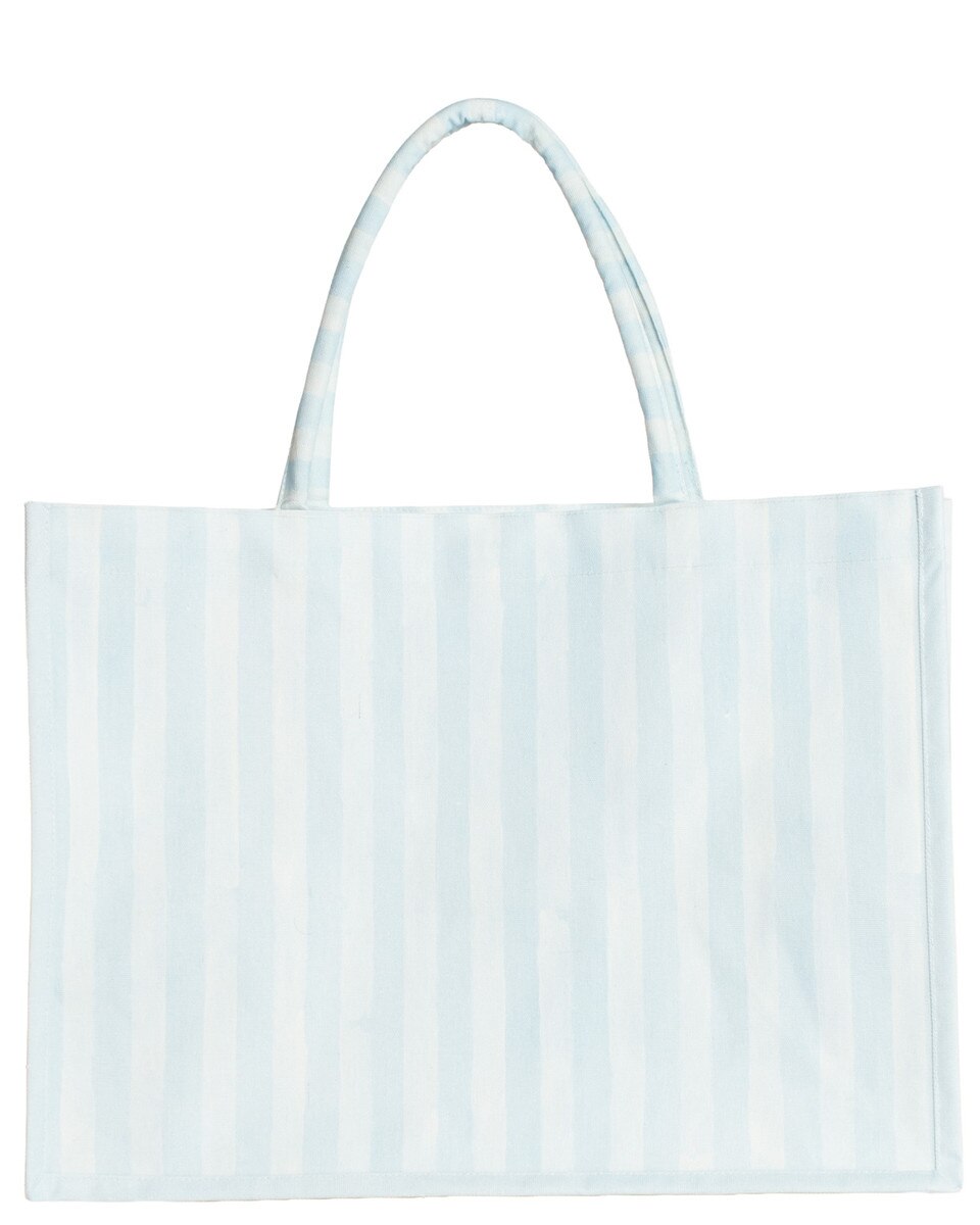Watercolor Stripe Tote