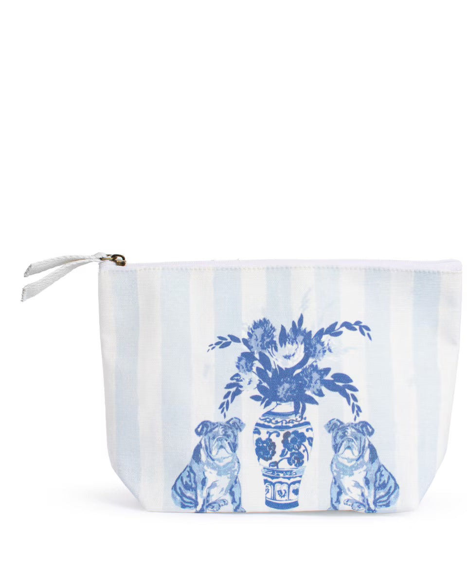 Callie Bulldog Cosmetic Bag