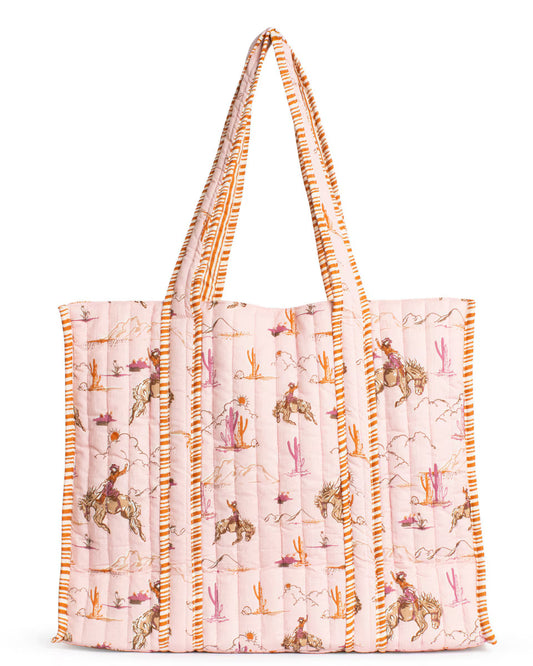 Howdy Hunny Quilted Tote
