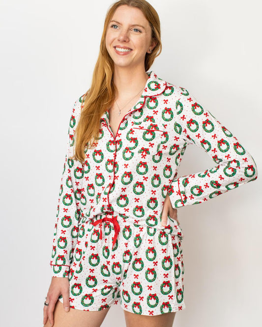 Stay comfy in our delightfully soft pajama collection