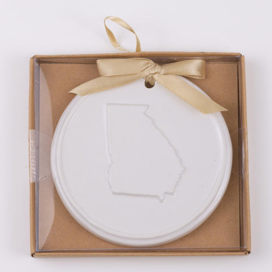 Georgia Embossed Ornament