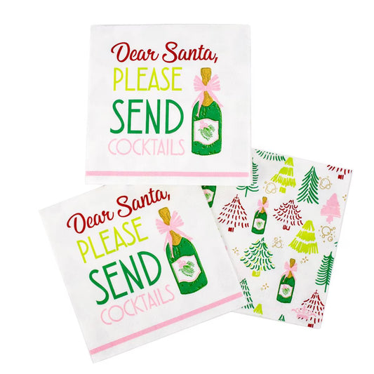 Holiday Cocktail Napkins