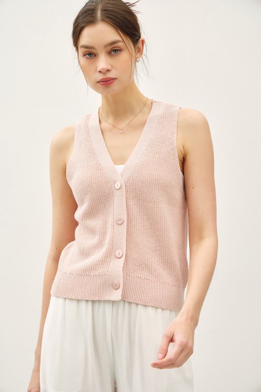 Sasha Button Down Tank 64974