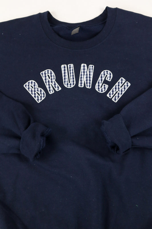 Brunch Embroidery Sweatshirt