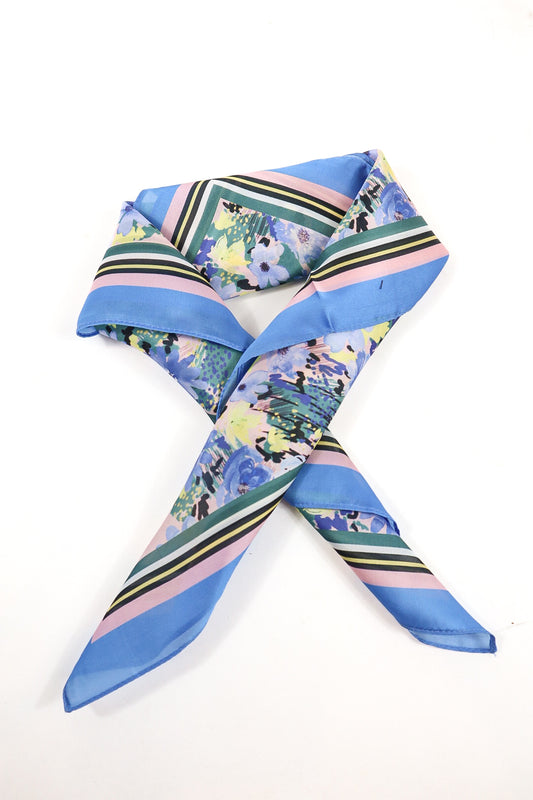 The Pop Print Silk Scarf