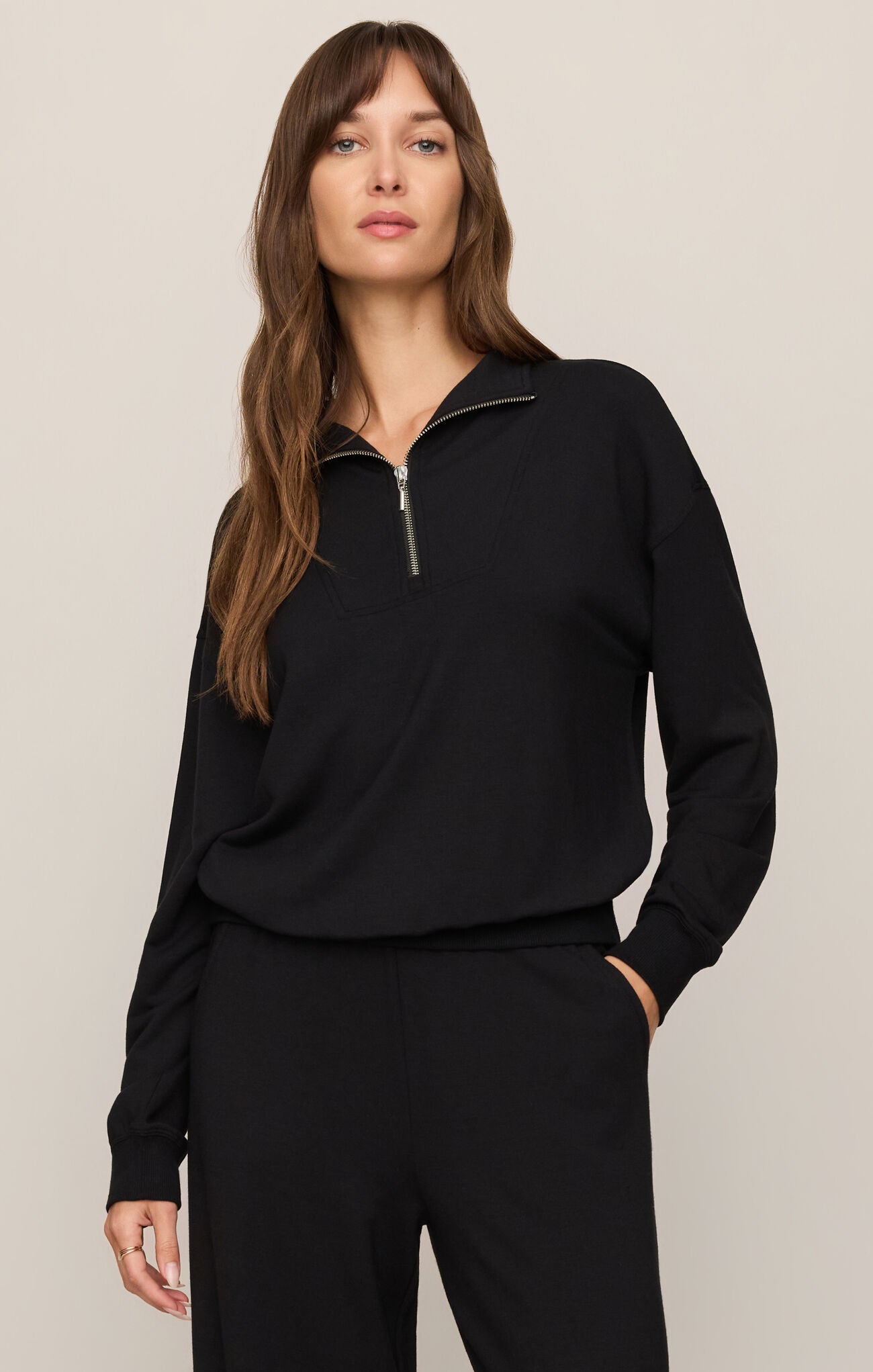 Z Supply Gate Check Modal Sweatshirt