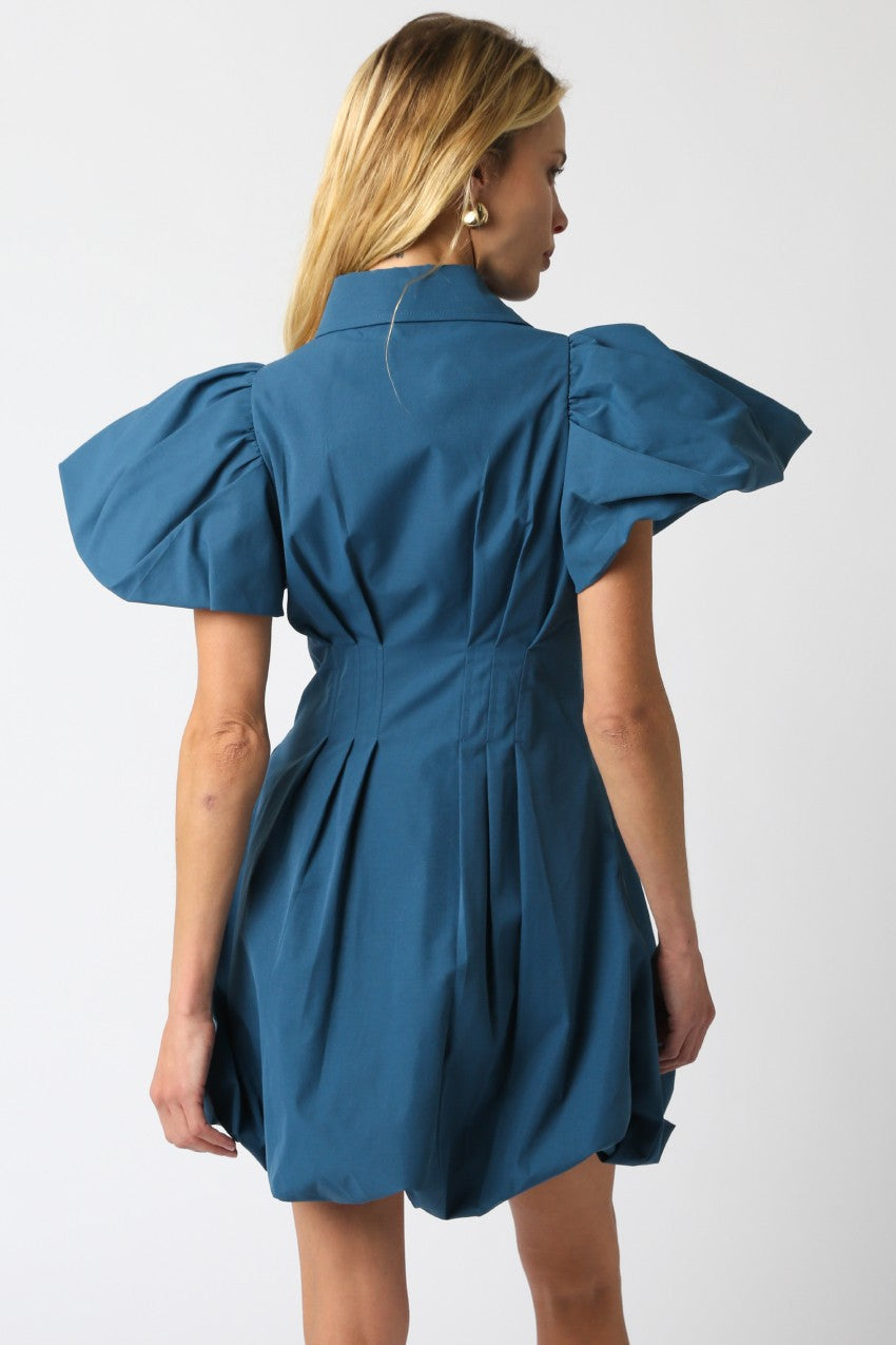 Melissa Bubble Sleeve Dress
