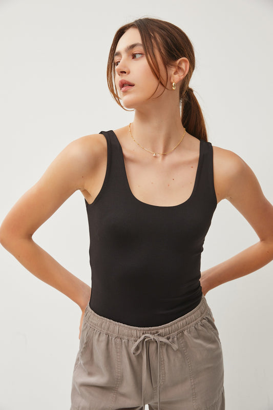 Thinking of You Bodysuit Black