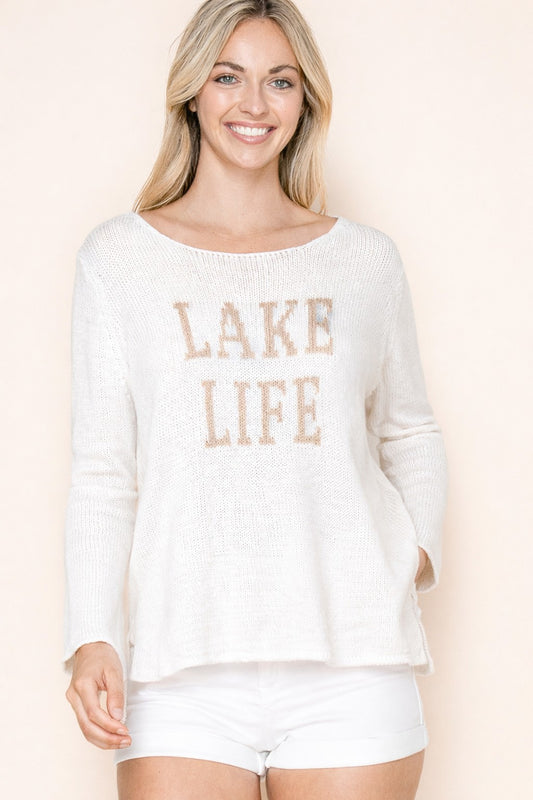 The Maren Lake Life Knit Sweater