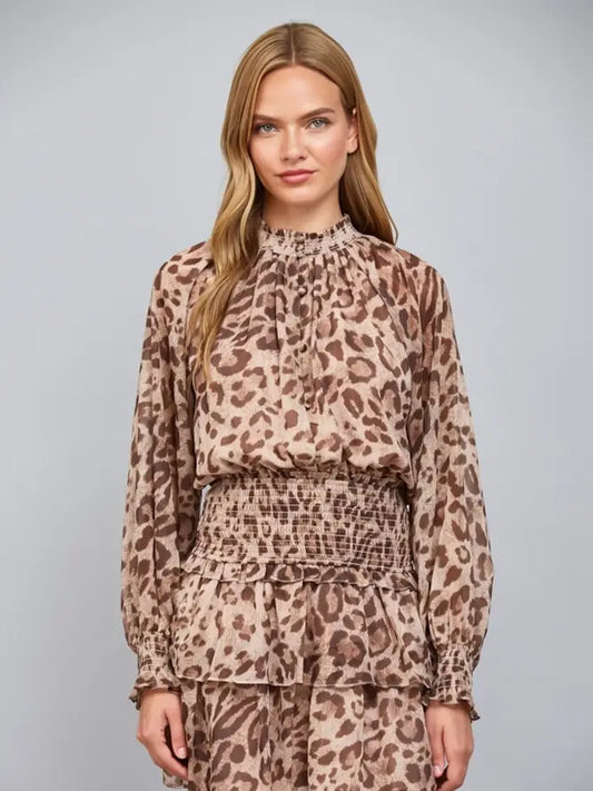 Wild Instinct Smocked Dress
