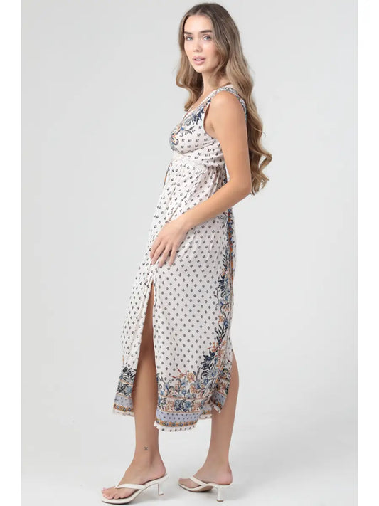 The Cassidy Lace Open Back Maxi