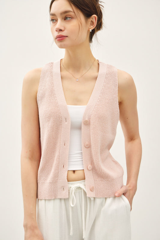 Sasha Button Down Tank 64974