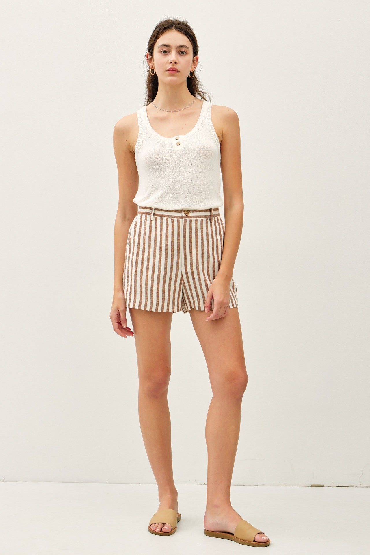 Anne Linen Shorts