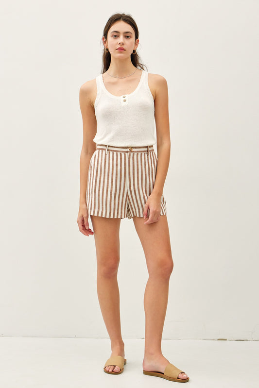 Anne Linen Shorts