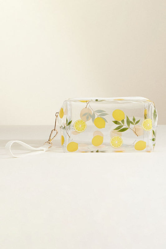 Sunny Transparent Wristlet