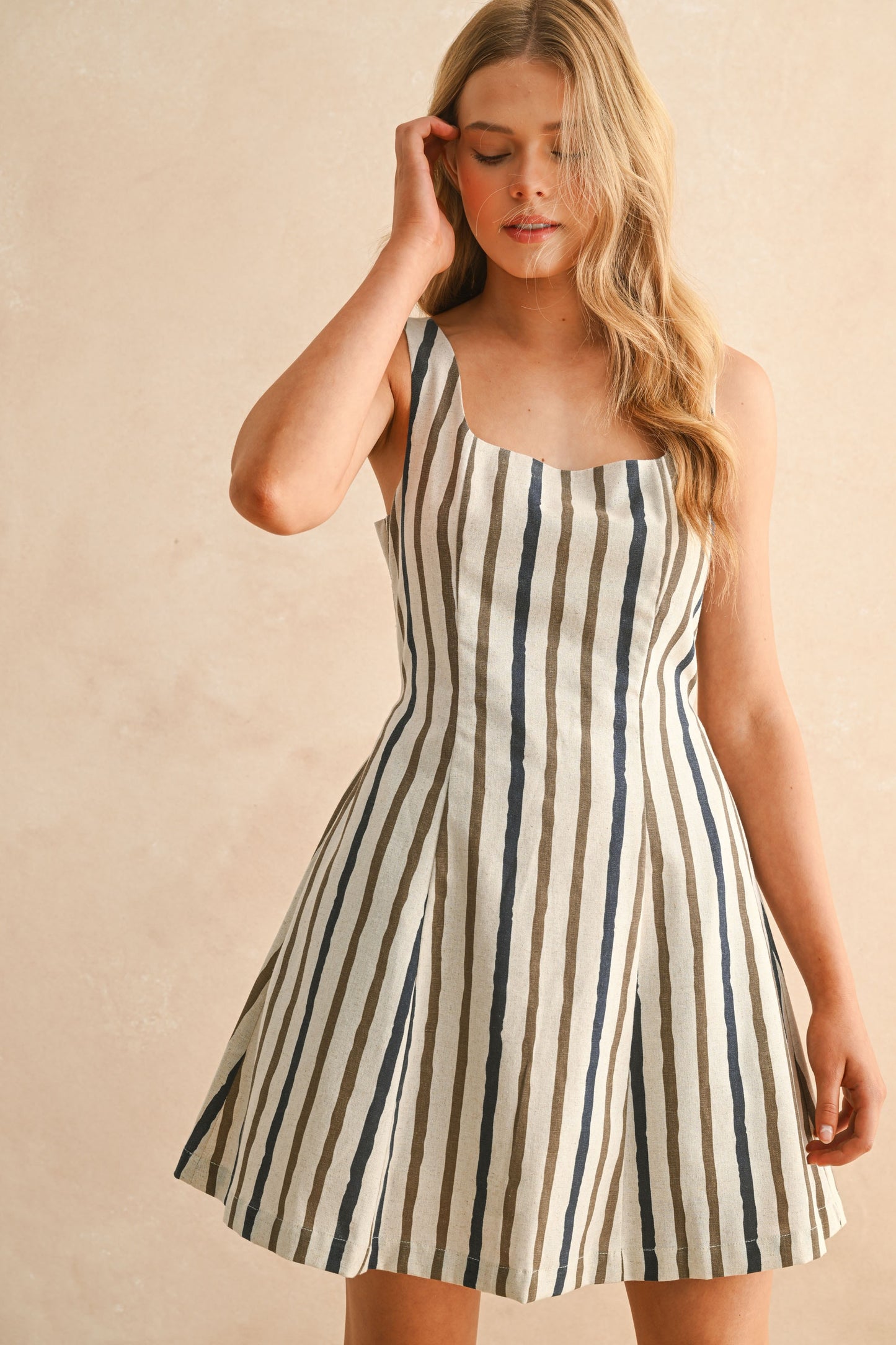 Nadine Striped Dress