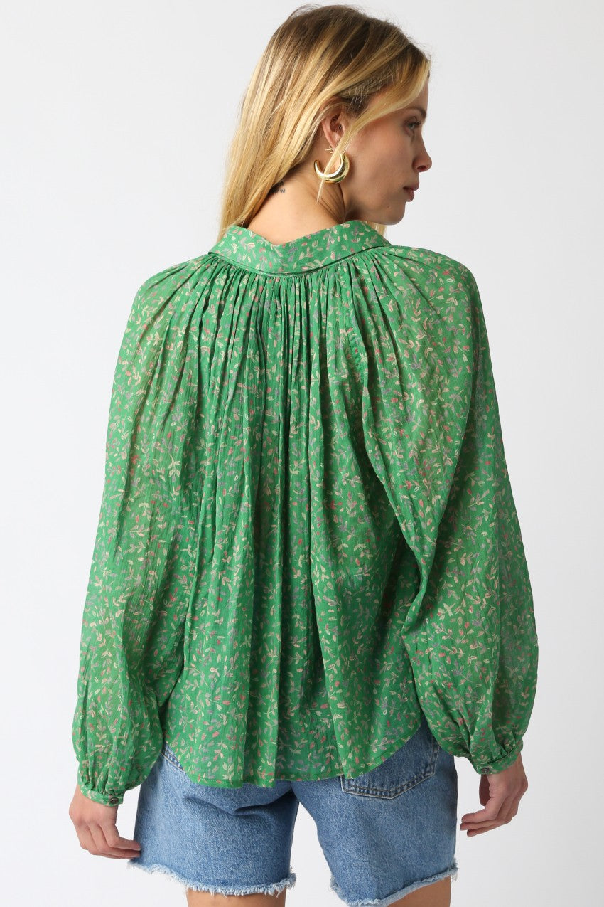 The Garbi Green Shirt – Eleanor Edition