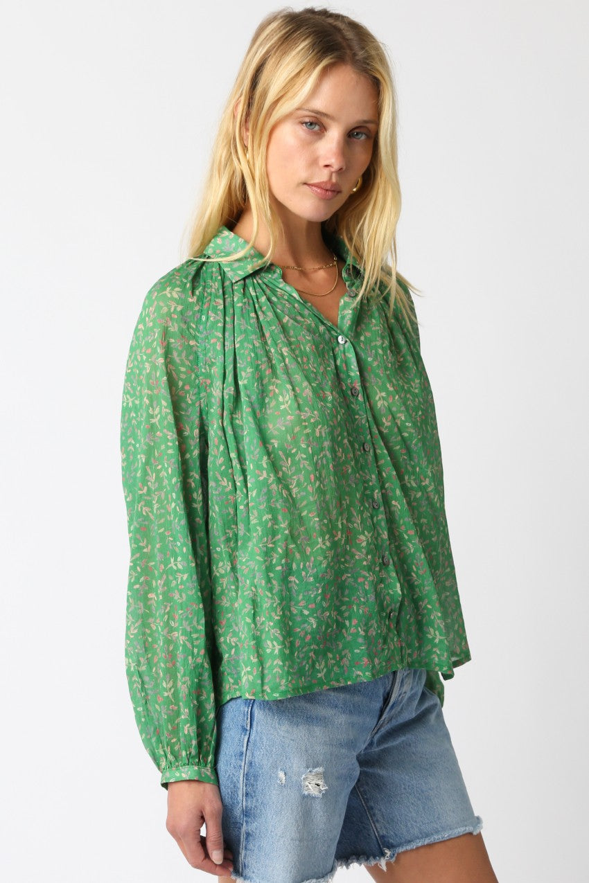 The Garbi Green Shirt – Eleanor Edition