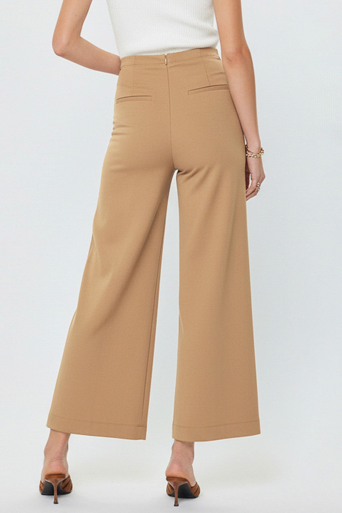 flared trouser pants 