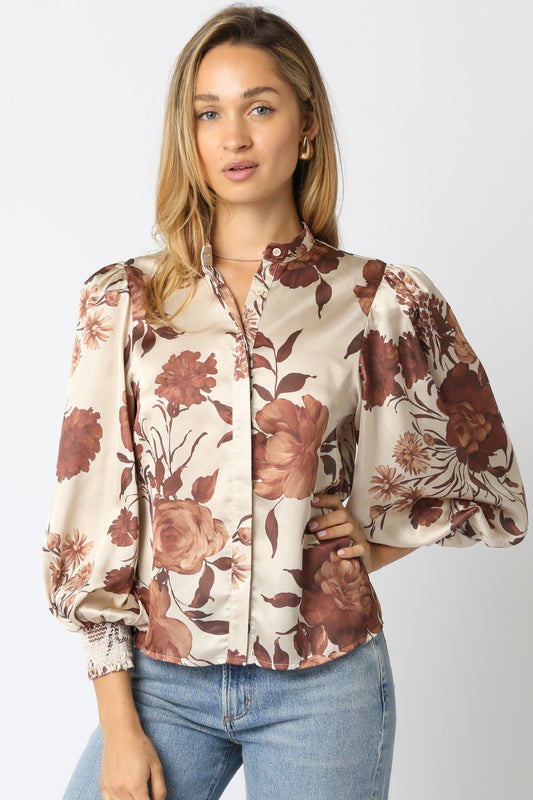 Virginia Floral Button Shirt