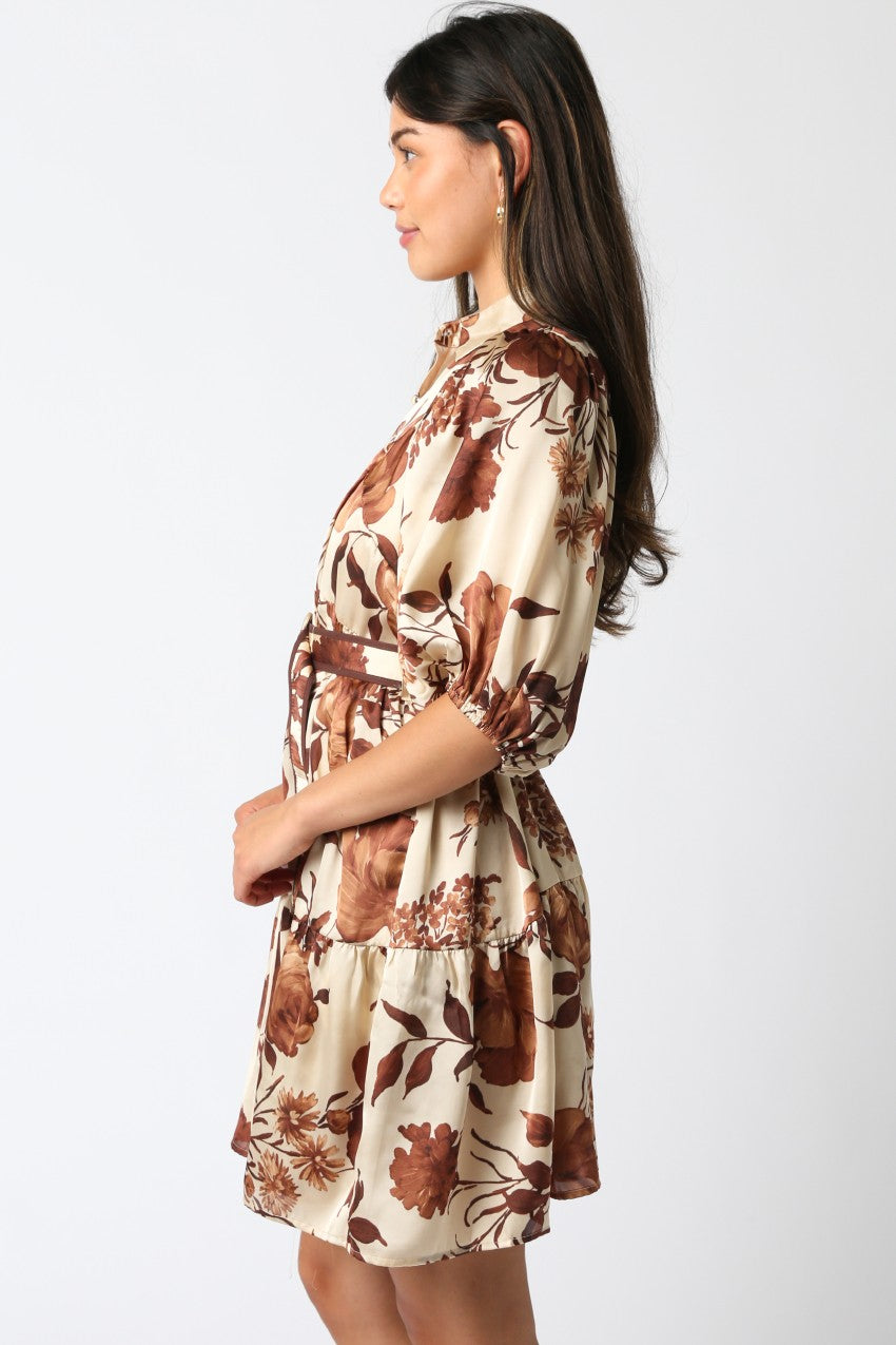 The Payten Floral Belt Dress – Clara Edition