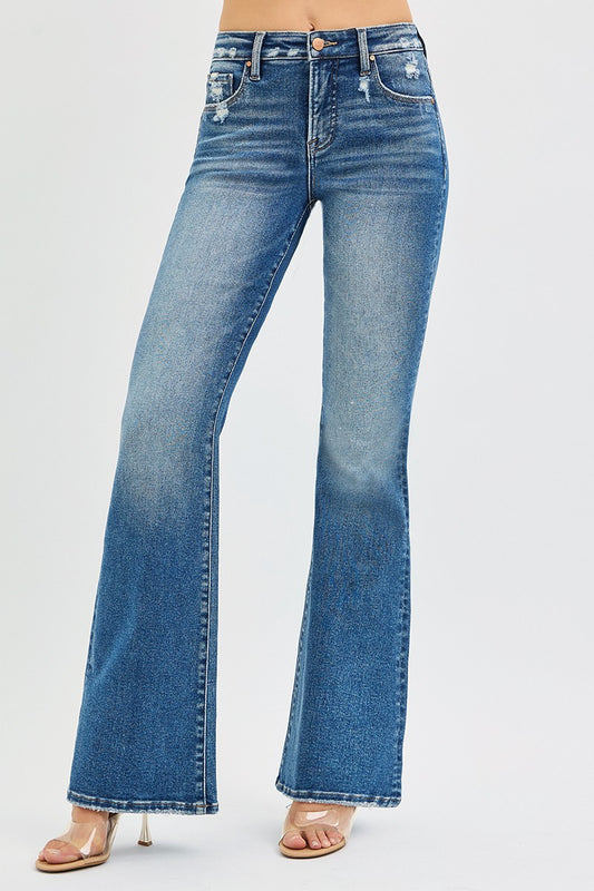 Amanda High-Rise Flare Jeans