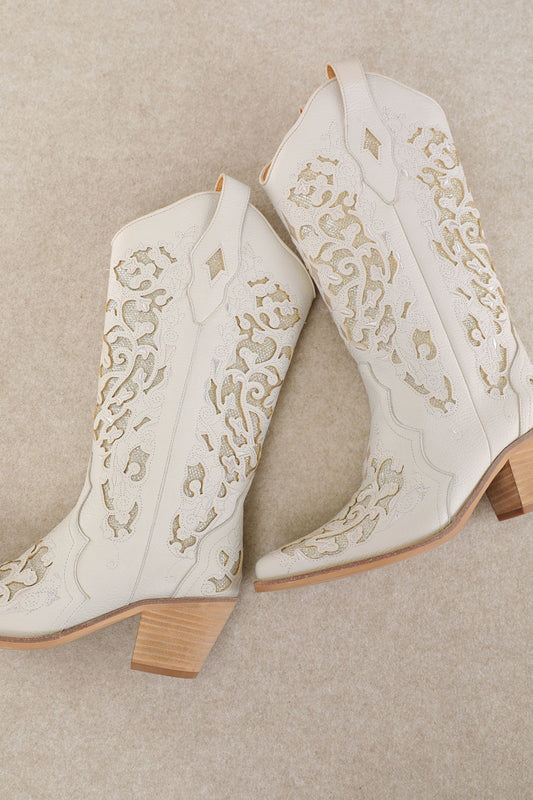 Laredo-Cutout Western Boot