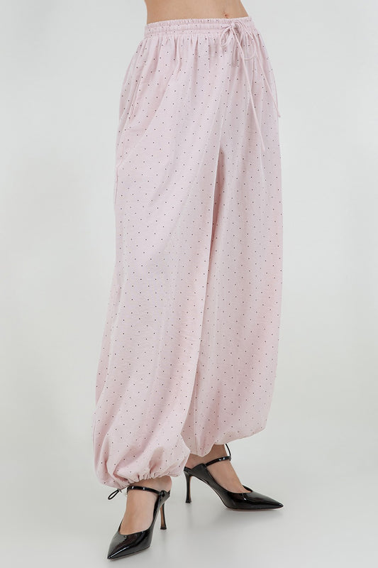 The Zuri Polka Dot Genie Pants