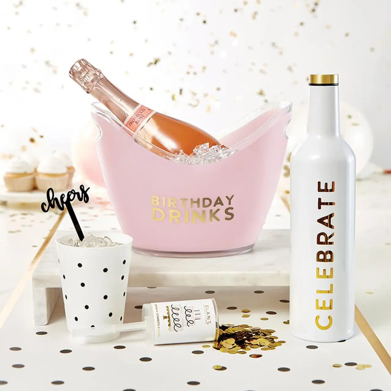Polka Dot Frost Cup Set