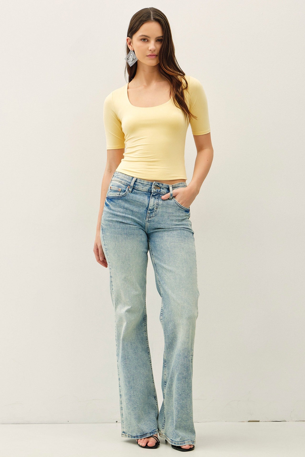Brittany Essential Crop Top