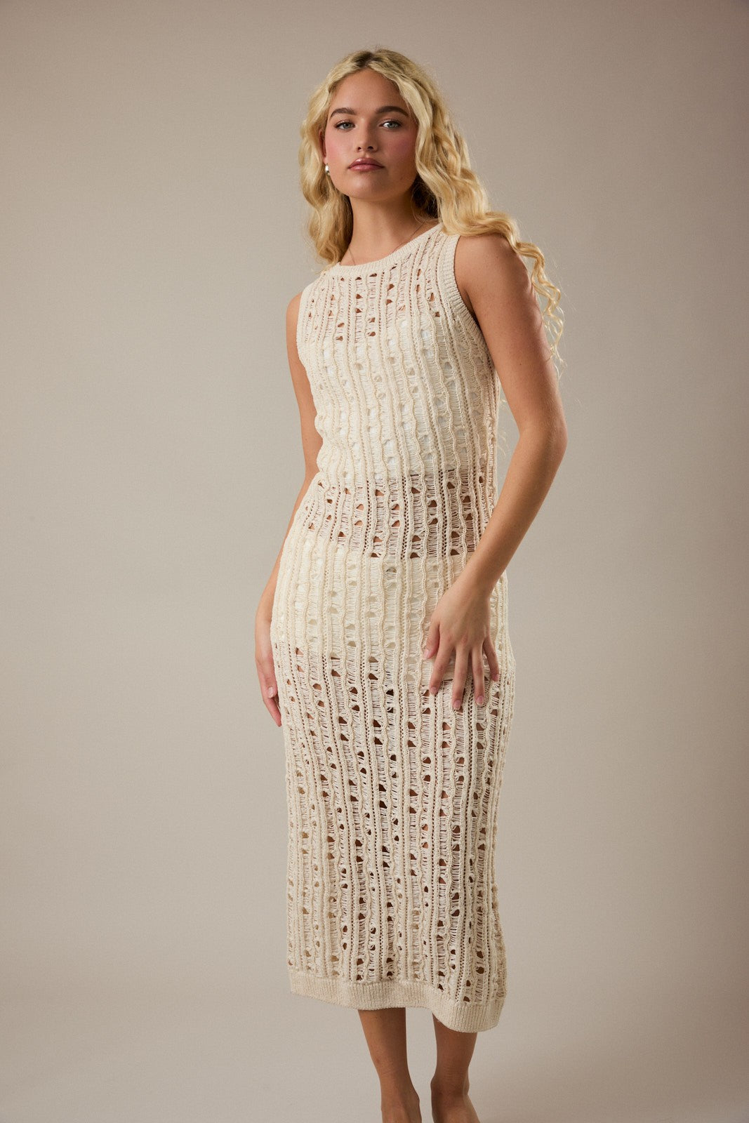 Heidi Scoop Back Cover Up Dress