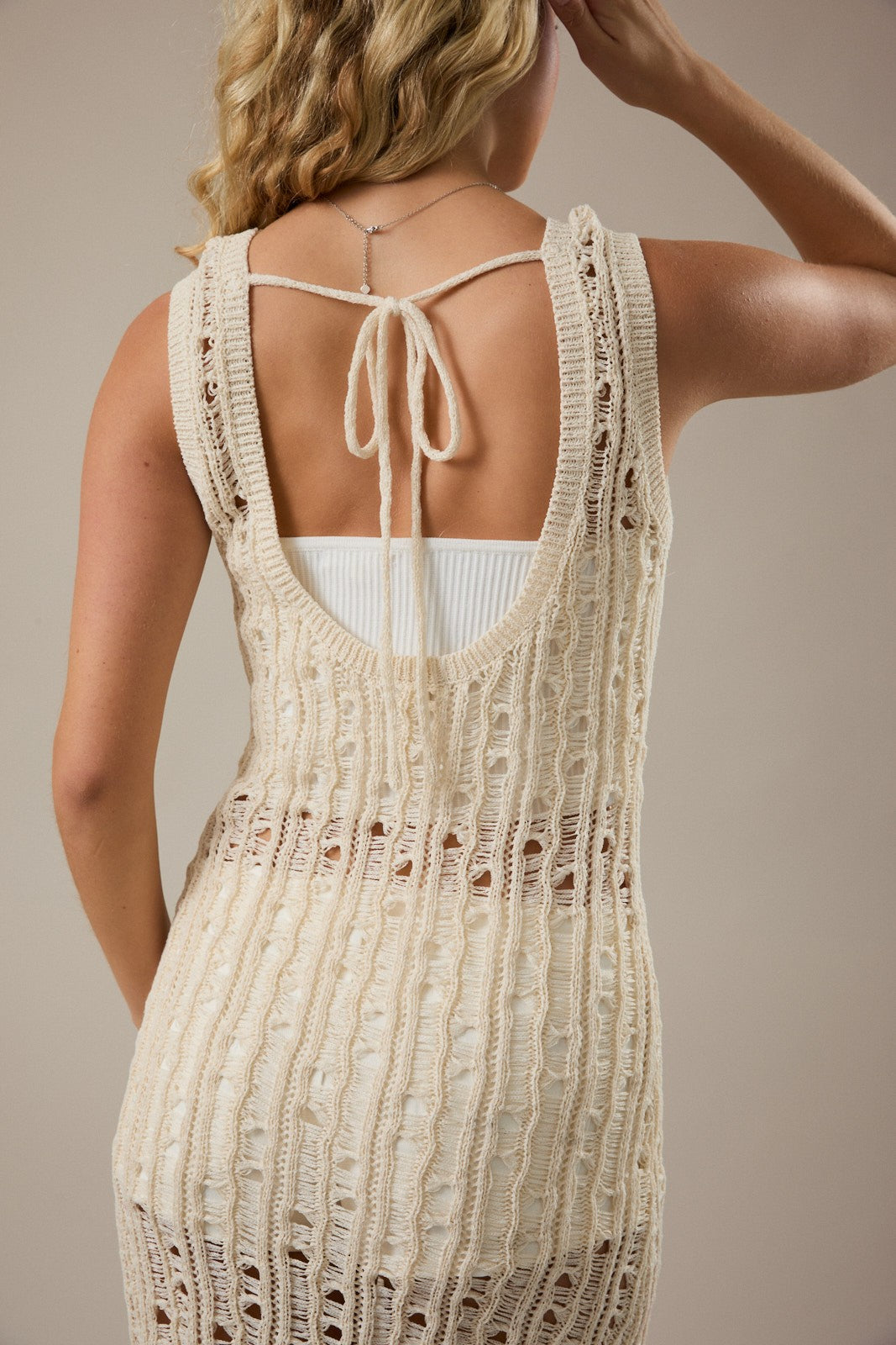 Heidi Scoop Back Cover Up Dress
