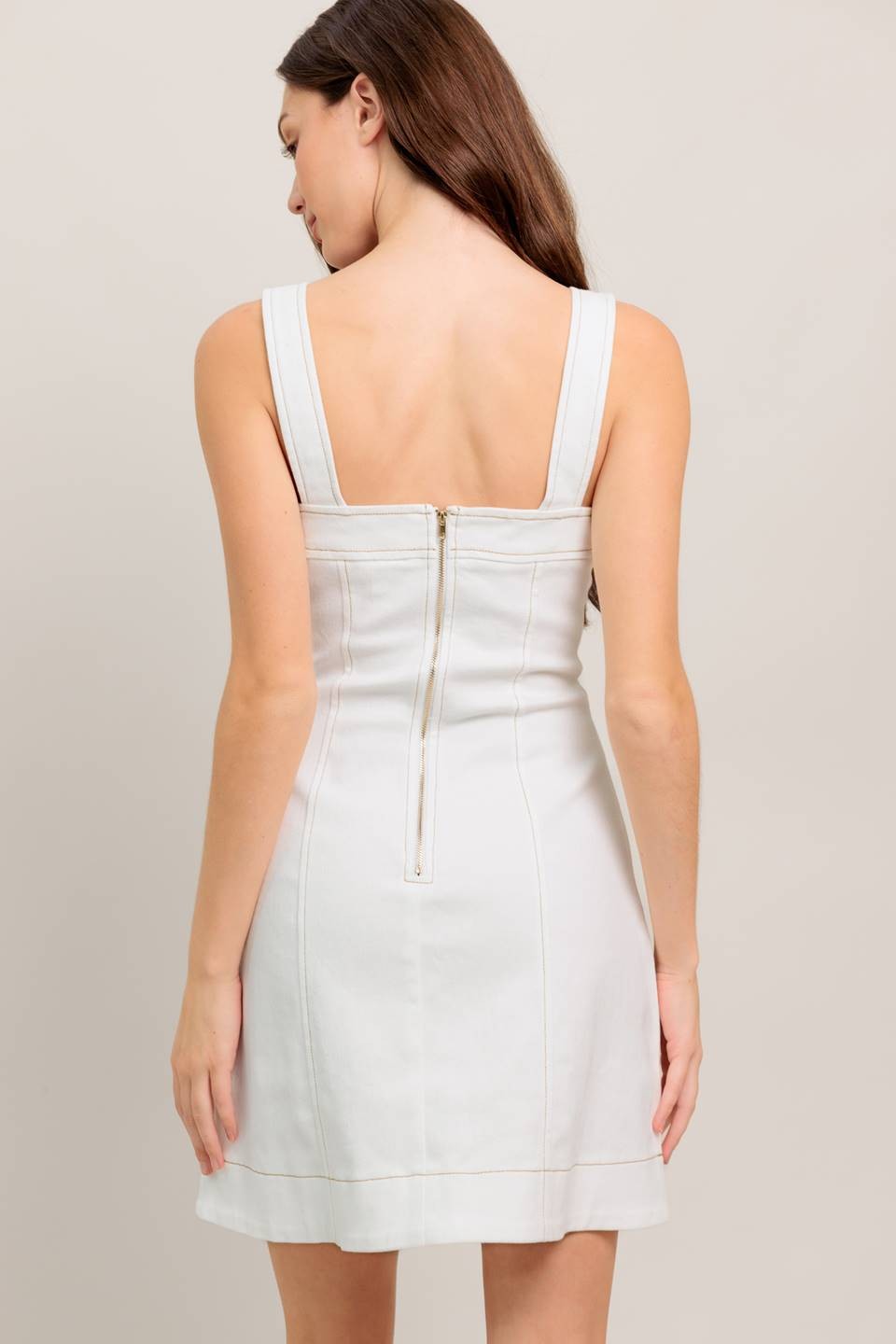 The Ashley Strapless Mini Dress