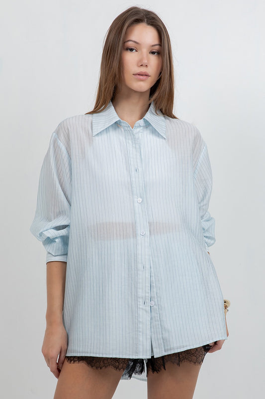 Marcy Lightweight Stripe Shirt