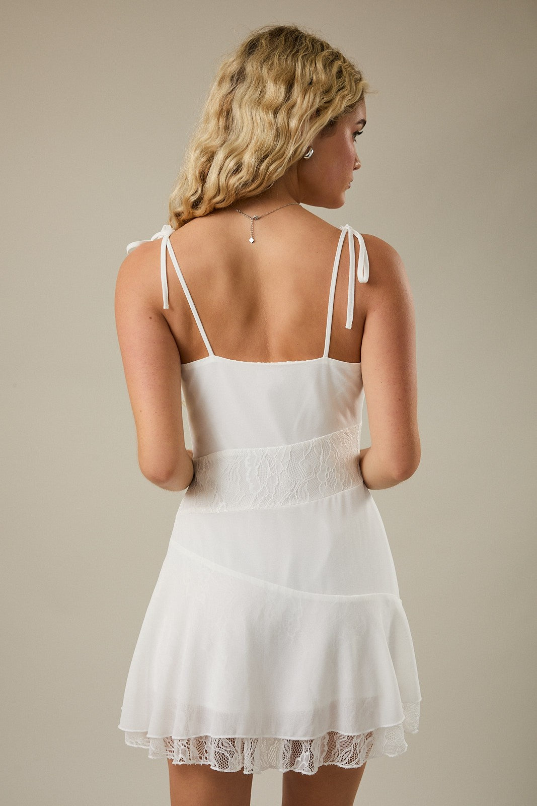 Alexis Lace Mini Dress