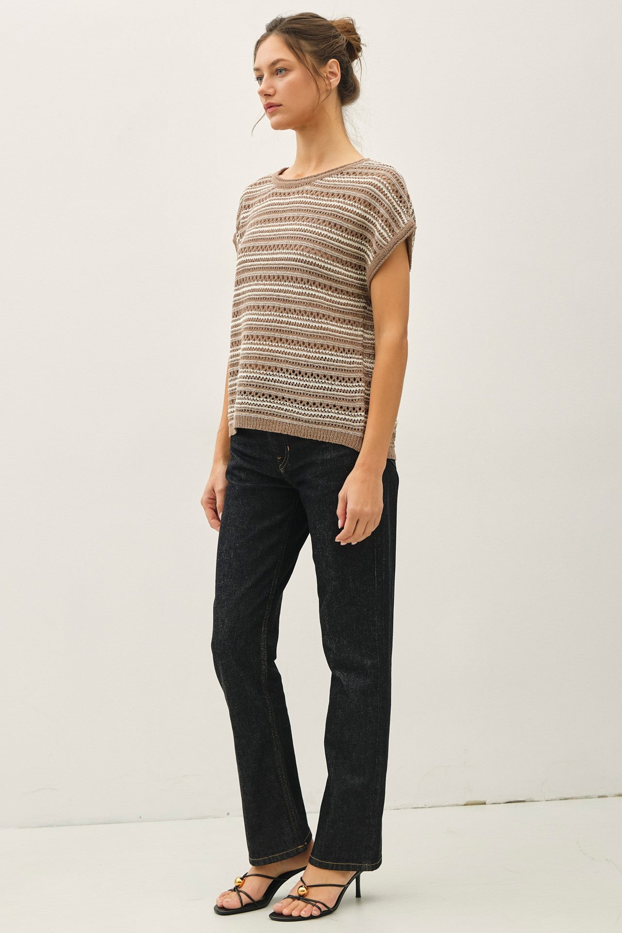 Adyson Crochet Sweater Top