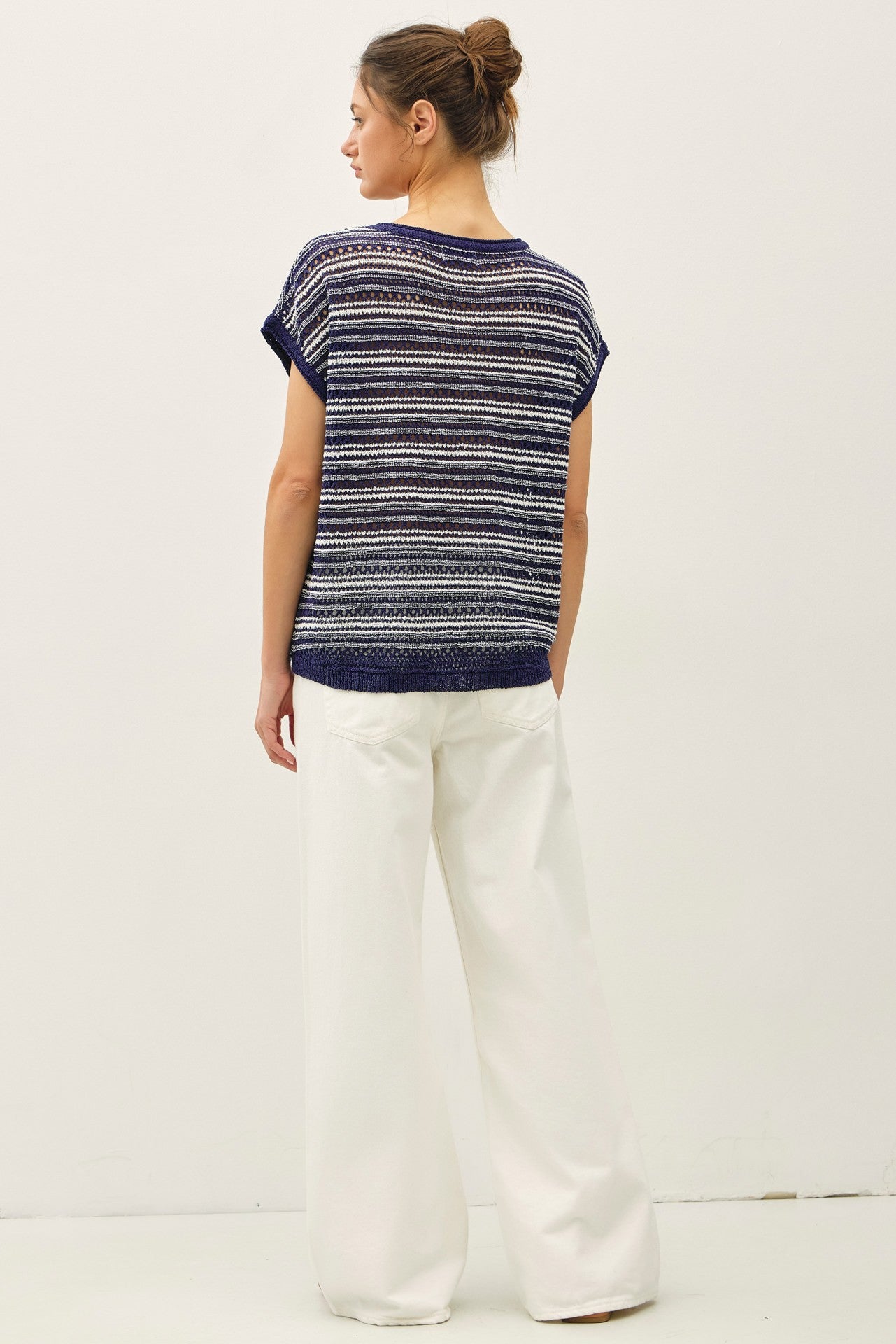 Adyson Crochet Sweater Top