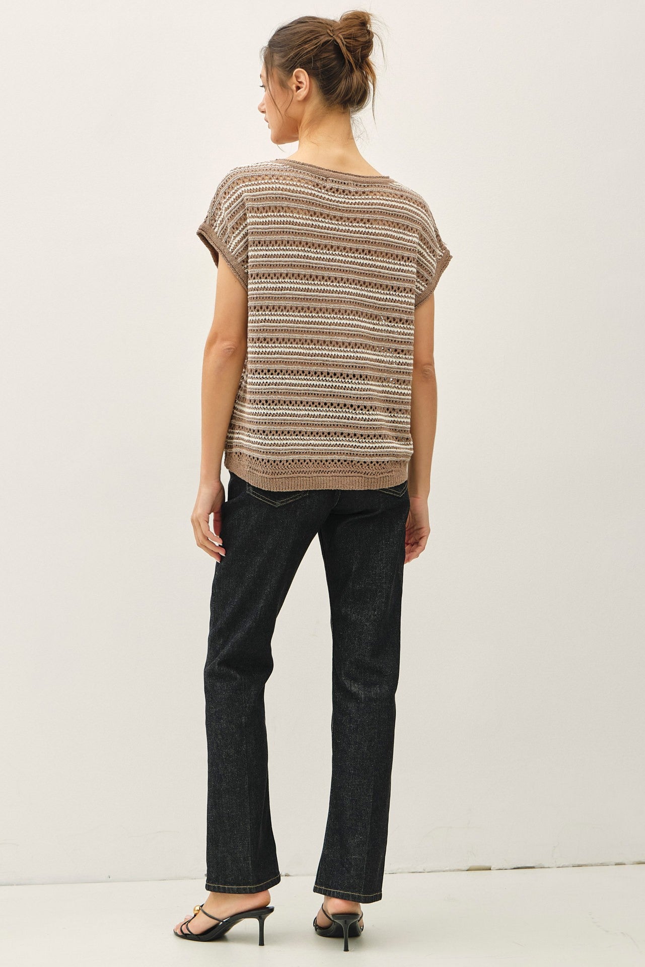 Adyson Crochet Sweater Top