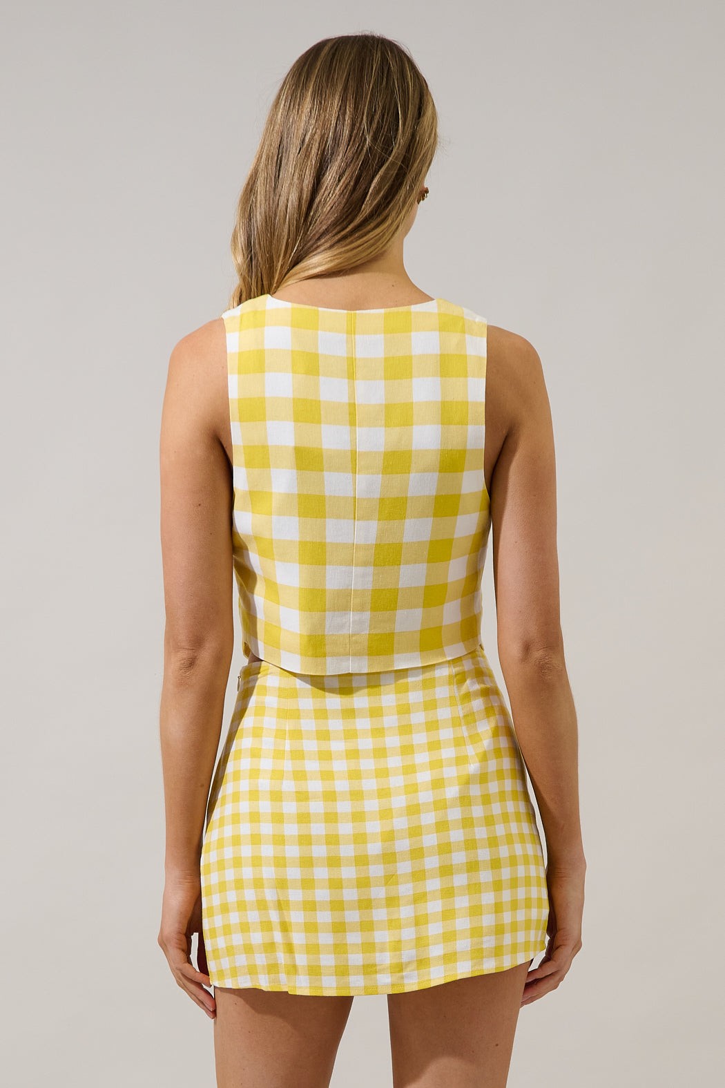 Kayri Button Up Cropped Vest