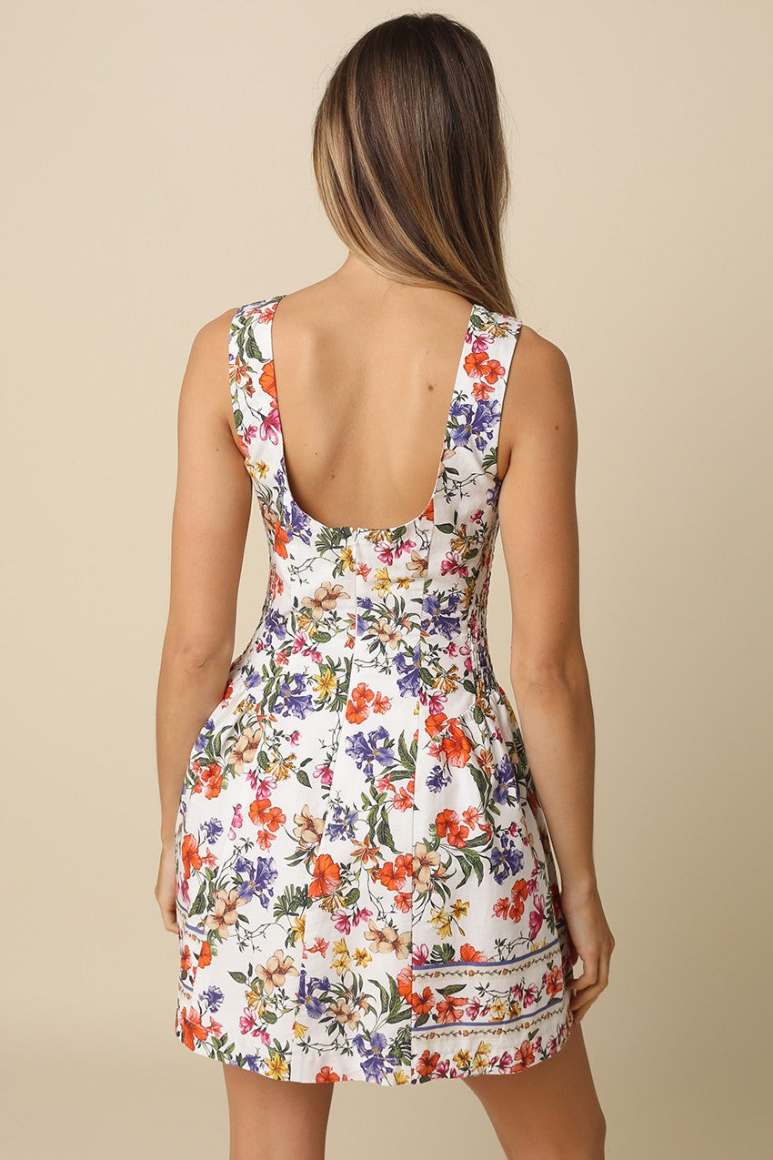 Heather Floral Mini Dress